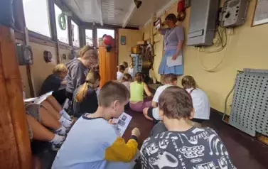 Odkrywcy i podr&oacute;żnicy z klas 3 i 4 poznają tajemnice Morza Bałtyckiego (19)