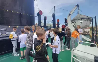 Odkrywcy i podr&oacute;żnicy z klas 3 i 4 poznają tajemnice Morza Bałtyckiego (17)