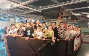 Odkrywcy i podr&oacute;żnicy z klas 3 i 4 poznają tajemnice Morza Bałtyckiego (14)