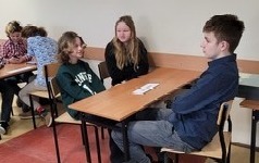 Drugie miejsce w powiatowym konkursie języka angielskiego (1)