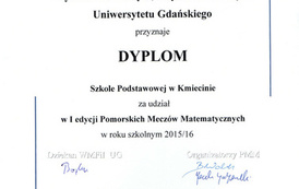 Podsumowanie I POMORSKICH MECZ&Oacute;W MATEMATYCZNYCH (2)