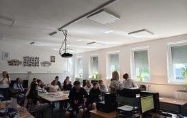&Oacute;smoklasiści wybierają szkołę 2