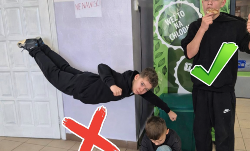 Zdjęcie do Szkolny Konkurs Fotograficzny - Nakarm się pączkiem - nie nienawiścią